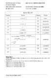 Đáp án đề thi cuối học kỳ II năm học 2019-2020 môn Phương pháp tính (Đề số 2) - ĐH Sư phạm Kỹ thuật