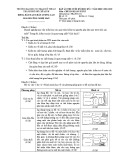 Đáp án đề thi cuối học kỳ II năm học 2019-2020 môn Chuẩn bị sản xuất (Đề số 1) - ĐH Sư phạm Kỹ thuật