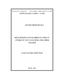 Luận văn Thạc sĩ Kế toán: Phân tích báo cáo tài chính của Công ty cổ phần tư vấn và xây dựng Công trình Mai Linh