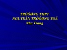 Bài giảng Vật lí 10 - Bài 11: Lực hấp dẫn, định luật vạn vật hấp dẫn