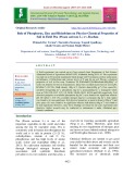 Role of phosphorus, zinc and rhizobium on physico-chemical properties of soil in field pea (Pisum sativum L.) cv. Rachna