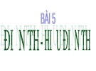 Bài giảng Vật lí 11 - Bài 5: Điện thế - hiệu điện thế