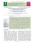 Integrated management of major fungal diseases of tomato in Kashmir Valley, India