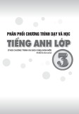 Phân phối chương trình dạy và học Tiếng Anh lớp 3 (Theo chương trình và sách giáo khoa mới)