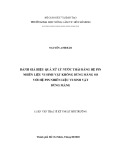 Luận văn Thạc sĩ Kỹ thuật môi trường: Đánh giá hiệu quả xử lý nước thải bằng hệ pin nhiên liệu vi sinh vật không dùng màng so với hệ pin nhiên liệu vi sinh vật dùng màng