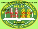 Bài thuyết trình Kỹ thuật canh tác khoai lang