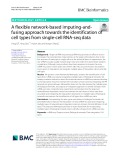 A flexible network-based imputing-andfusing approach towards the identification of cell types from single-cell RNA-seq data