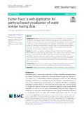 Escher-Trace: A web application for pathway-based visualization of stable isotope tracing data