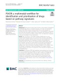 PS4DR: A multimodal workflow for identification and prioritization of drugs based on pathway signatures