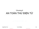 Bài giảng An ninh mạng – Chương 6: An toàn thư điện tử (TS Nguyễn Đại Thọ)