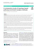 A comparative study of topology-based pathway enrichment analysis methods