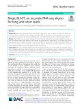 Magic-BLAST, an accurate RNA-seq aligner for long and short reads