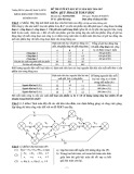 Đề thi học kỳ I năm học 2016-2017 môn Quy hoạch toán học - ĐH Sư phạm Kỹ thuật