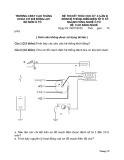 Đề thi kết thúc học kỳ 4 năm học 2014-2015 môn Hệ thống điện - Điện tử ô tô - Cao đẳng Kỹ thuật Cao Thắng