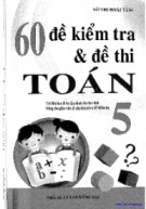 Tuyển chọn 60 đề kiểm tra và đề thi Toán 5: Phần 2