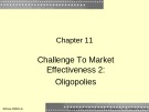 Lecture Principles of Microeconomics: Chapter 11 - James D. Miller