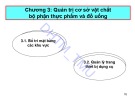 Bài giảng Quản trị thực phẩm và đồ uống - Chương 3: Quản trị cơ sở vật chất tại bộ phận thực phẩm và đồ uống