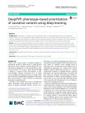 DeepPVP: Phenotype-based prioritization of causative variants using deep learning