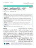 BiSpark: A Spark-based highly scalable aligner for bisulfite sequencing data