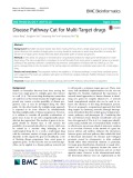 Disease pathway cut for multi-target drugs