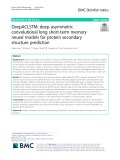 DeepACLSTM: Deep asymmetric convolutional long short-term memory neural models for protein secondary structure prediction