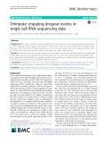 DrImpute: Imputing dropout events in single cell RNA sequencing data