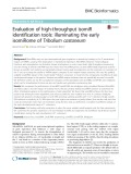 Evaluation of high-throughput isomiR identification tools: Illuminating the early isomiRome of Tribolium castaneum