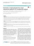 Vermont: A multi-perspective visual interactive platform for mutational analysis