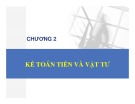 Bài giảng Kế toán hành chính sự nghiệp - Chương 2: Kế toán tiền và vật tư