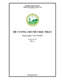 Đề cương chi tiết học phần: Cây ăn quả