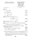 Đề thi học kì 2 môn Toán 11 năm 2019-2020 có đáp án - Trường THPT Nguyễn Thị Minh Khai