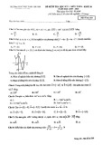 Đề thi học kì 1 môn Toán 10 năm 2019-2020 - Trường THPT Việt Nam - Ba Lan