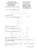 Đề kiểm tra giữa HK1 môn Toán 12 năm 2020-2021 có đáp án - Trường THPT Nguyễn Công Trứ