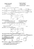Đề thi học kì 1 môn Toán 12 năm 2019-2020 - Trường THPT chuyên Hà Nội - Amsterdam