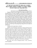 Lý thuyết địa kinh tế theo quan điểm phát triển trong nghiên cứu phát triển nguồn nhân lực địa phương