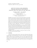 Quần xã ve giáp (Acari: Oribatida) ở hệ sinh thái đất núi chè, Tiên Du, tỉnh Bắc Ninh, vùng trung du bắc Niệt Nam