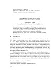 Non-Abelian classical solution of the Yang-Mills-Higgs theory
