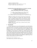 Investigation of the specific heat at constant volume of free electrons in metals using q-deformed fermi-dirac statistics