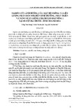 Nghiên cứu ảnh hưởng của mật độ trồng và liều lượng phân bón NPK đến sinh trưởng, phát triển và năng suất giống chanh leo Đài Nông 1 tại huyện Bá Thước, tỉnh Thanh Hóa