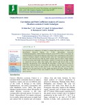 Correlation and path coefficient analysis of cassava (Manihot esculenta Crantz) genotypes