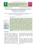 Studies on bio-chemical changes in wood apple (Limonia acidissima L.) fruits during growth and development