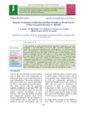 Response of nitrogen fertilization and plant densities on Bt and non-Bt cotton (Gossypium hirsutum L.) hybrids