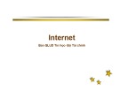 Bài giảng Internet - Ban Quản lý ứng dụng tin học