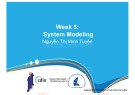 Lecture Introduction to software engineering - Week 5: System modeling