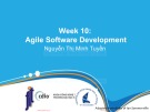 Lecture Introduction to software engineering - Week 10: Agile software development
