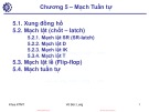 Bài giảng Kiến trúc máy tính: Chương 5 - Vũ Đức Lung