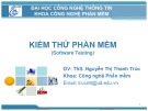 Bài giảng Kiểm thử phần mềm: Bài 1 - ThS. Nguyễn Thị Thanh Trúc