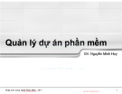 Bài giảng Nhập môn công nghệ phần mềm: Chương 3 - Nguyễn Minh Huy