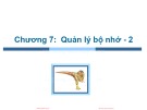 Bài giảng Hệ điều hành: Chapter 7.2 - ThS. Trần Thị Như Nguyệt