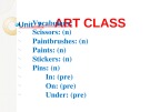 Bài giảng Super Kids 2 - Unit 7: Art class